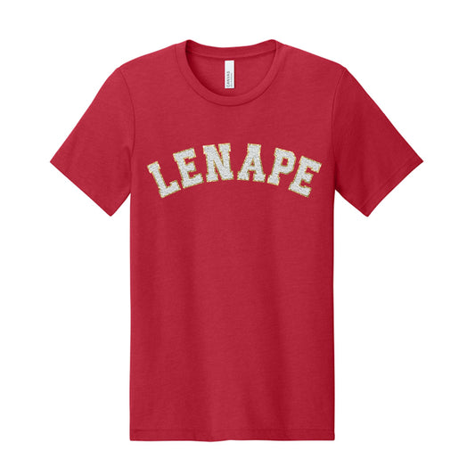 LENAPE MIDDLE SCHOOL - Lenape Glitter Logo T-Shirt
