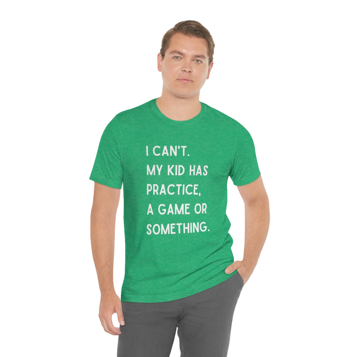 I Can't My Kid Has Practice A Game Or Something Graphic T-Shirt ~ Funny Sports Mom Shirt